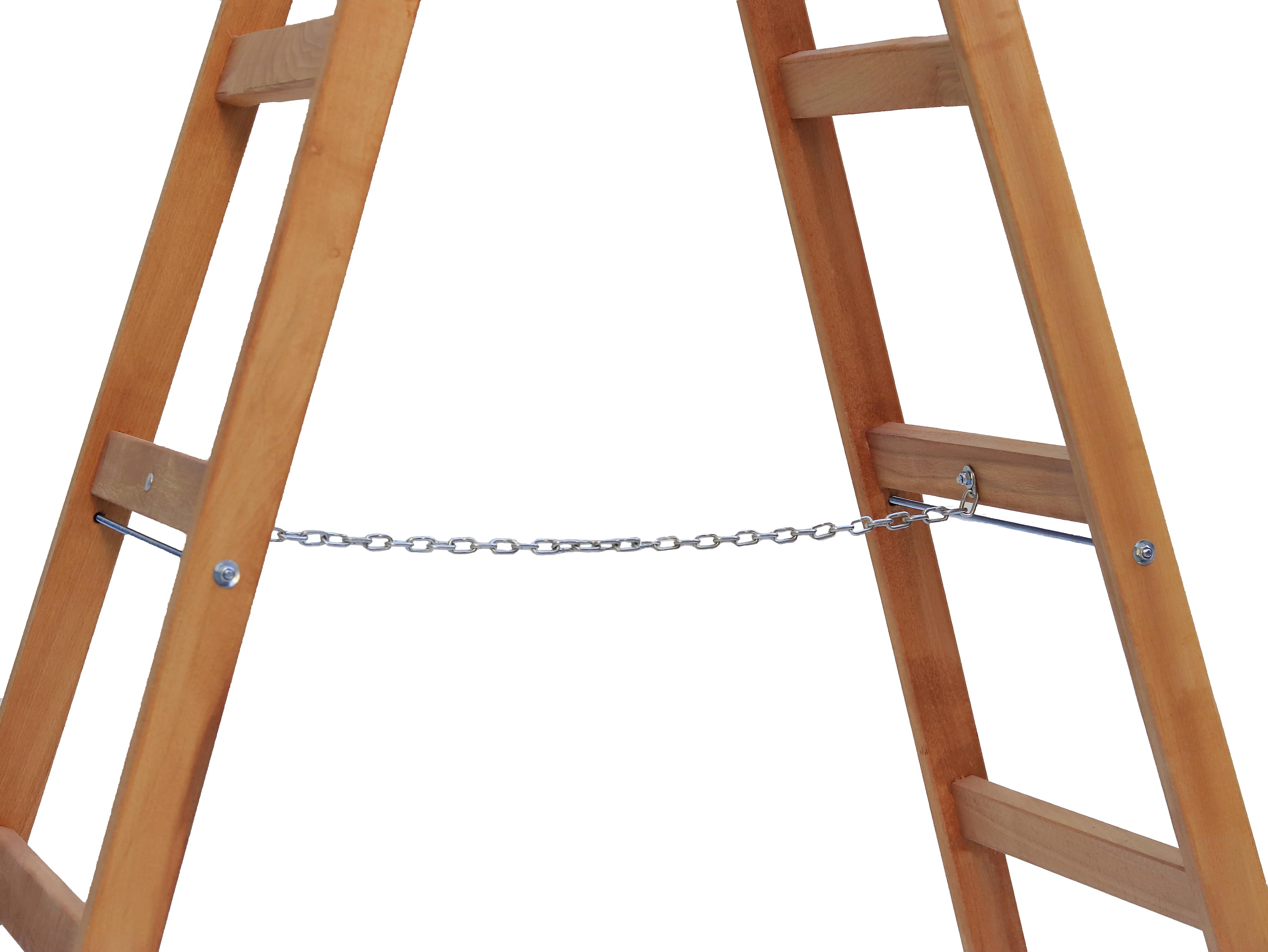 3 Basamak A Tipi Ahşap Merdiven 110 CM